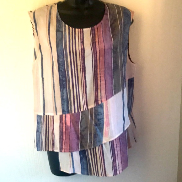 NIC+ZOE Tops - Nic+Zoe Silk Top